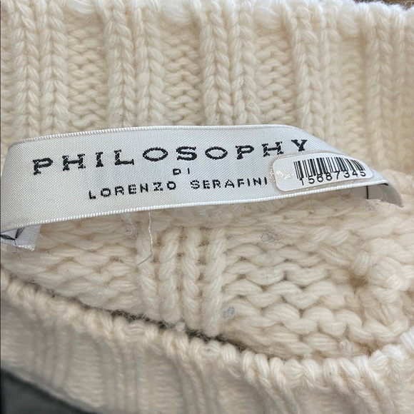 Philosophy di Lorenzo Serafini Merino Wool Sweater, Size 2 - Picture 4 of 14